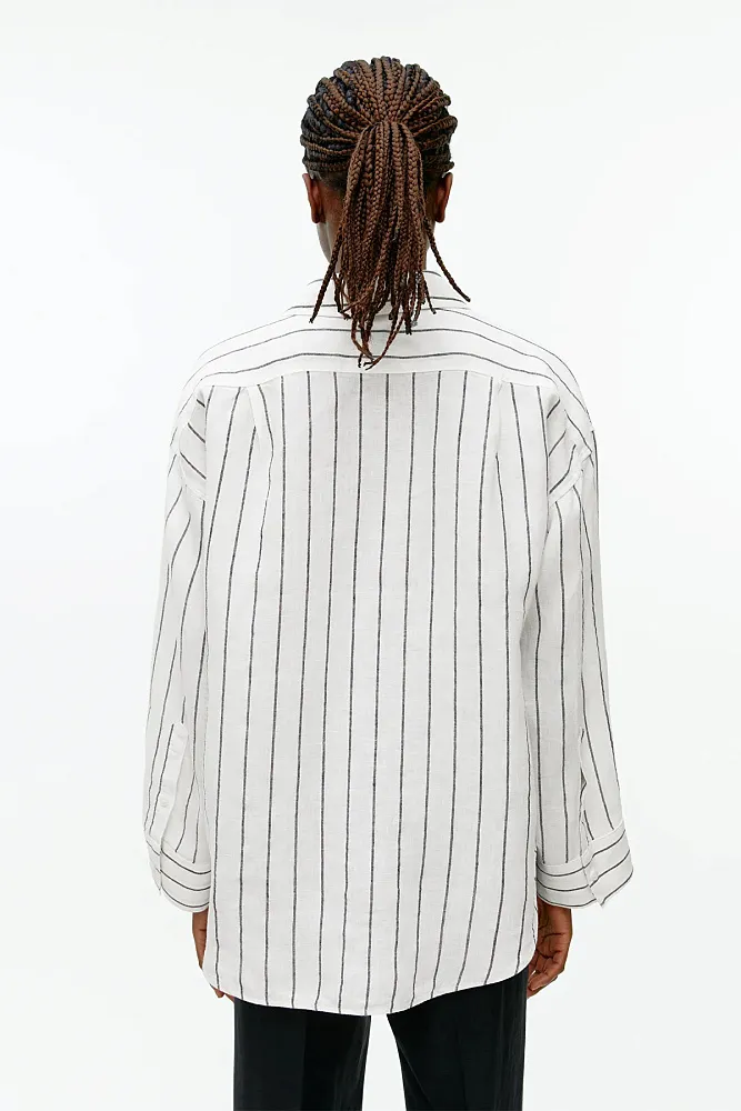 Рубашка льняная ARKET