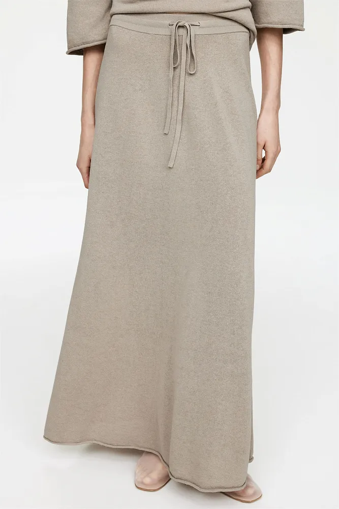 Юбка из льна и хлопка ARKET