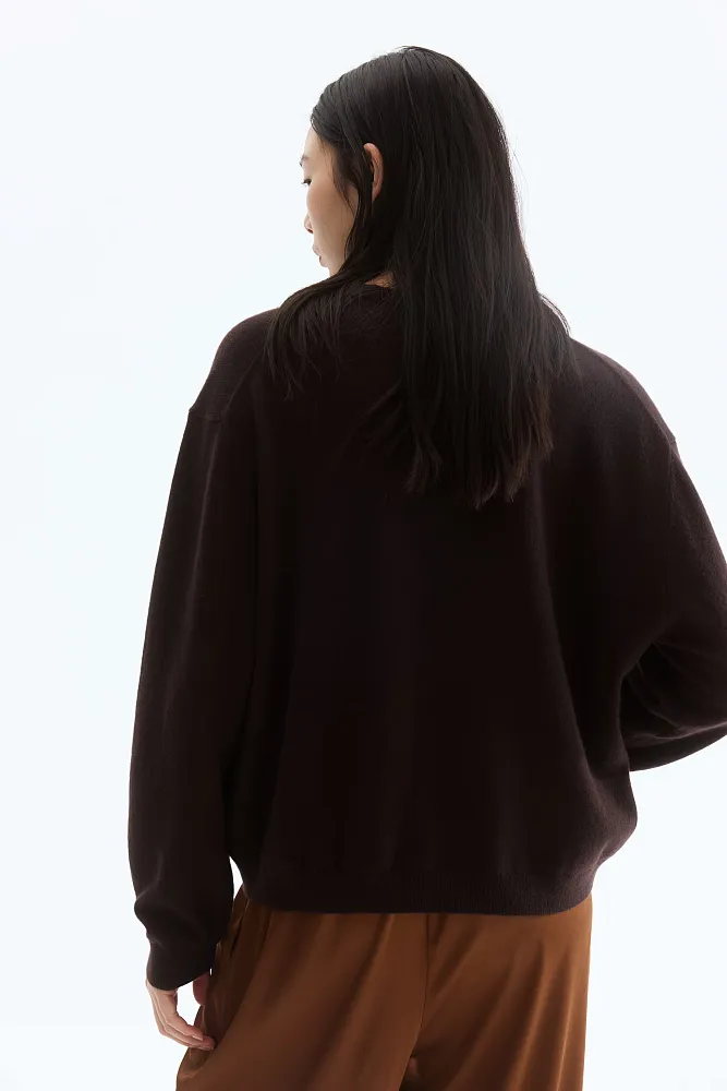 Джемпер из кашемира тонкой вязки H&M Premium Selection