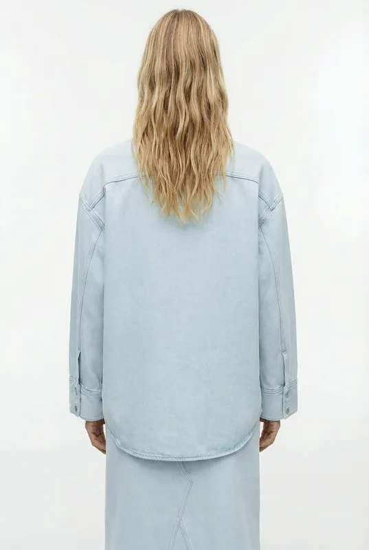 Джинсовая рубашка ARKET Джинсовая рубашка ARKET