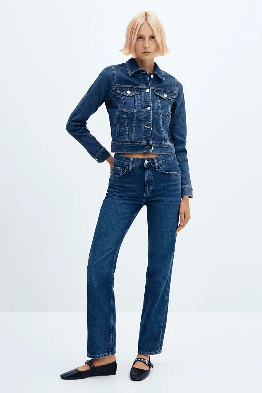 Джинсовая куртка MANGO   Джинсовая куртка MANGO