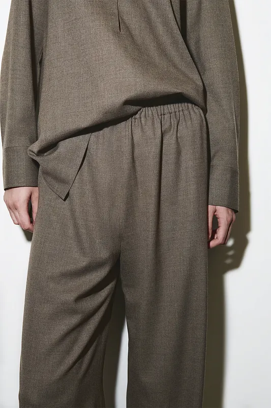 Широкие брюки из смесовой шерсти COS Широкие брюки из смесовой шерсти COS