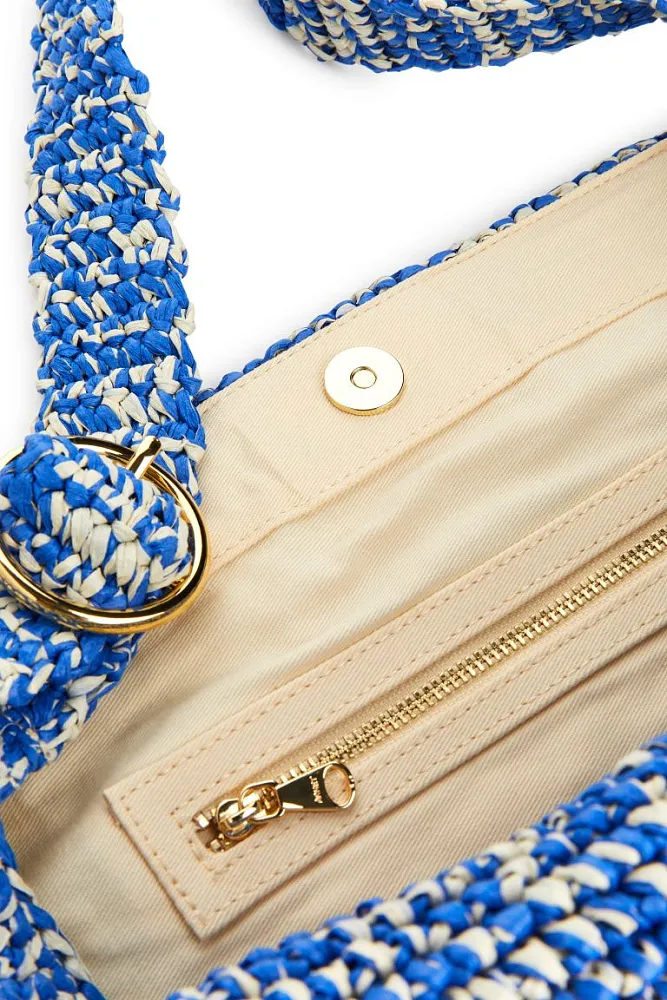 Соломенная сумка ARKET