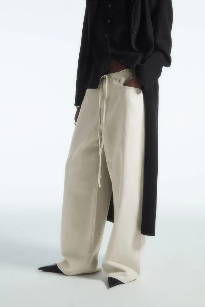 Широкие брюки на кулиске COS