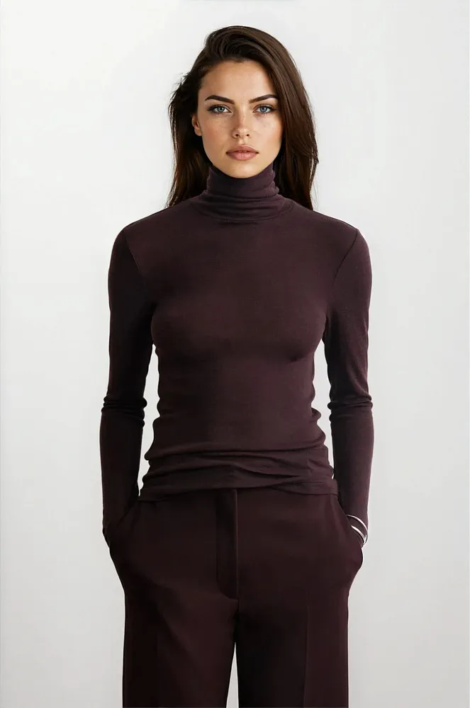 Водолазка из шерсти мериноса