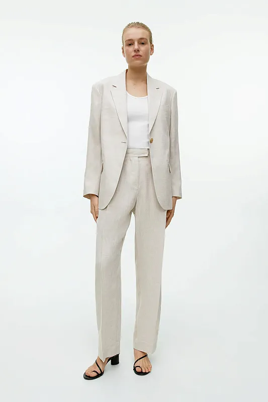 Льняные брюки