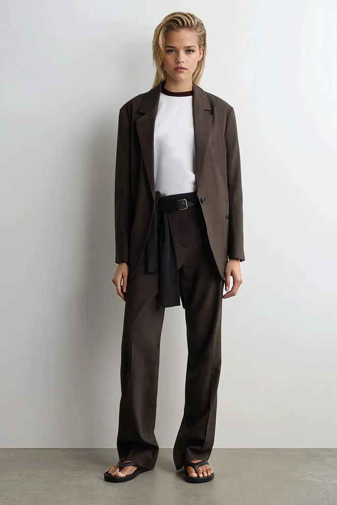 Футболка с окантовкой COS