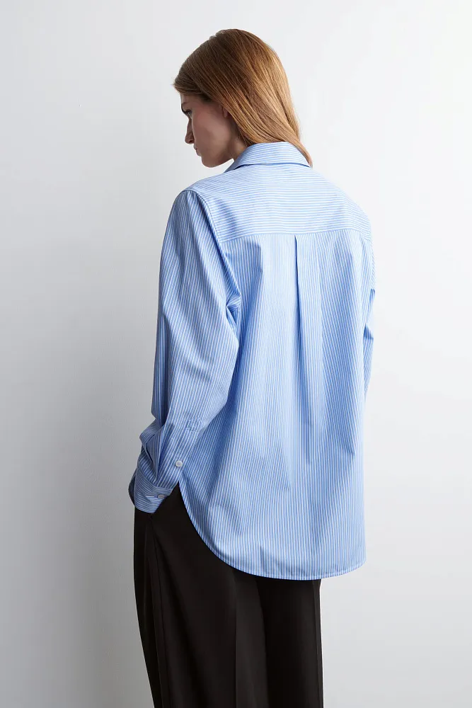 Рубашка из хлопка пима COS