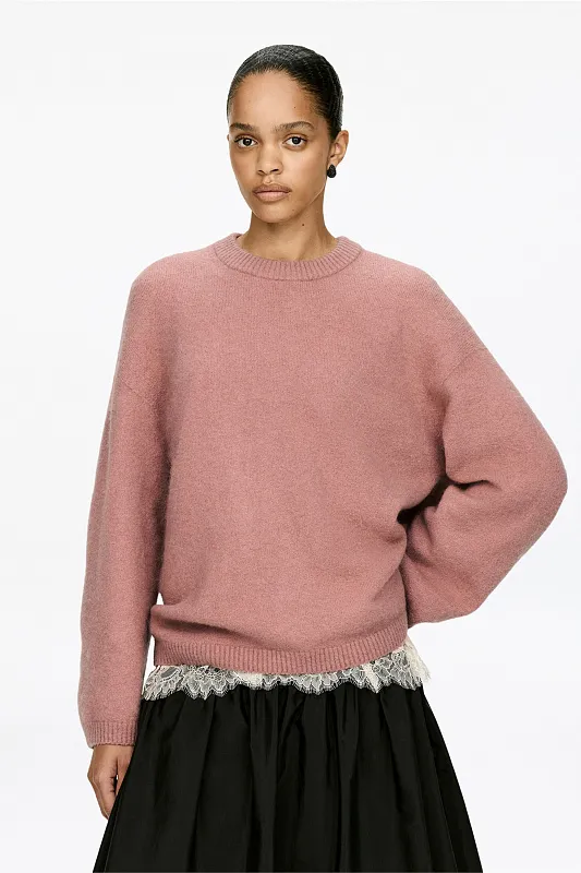 Джемпер из смеси альпаки и шерсти Джемпер из смеси альпаки и шерсти