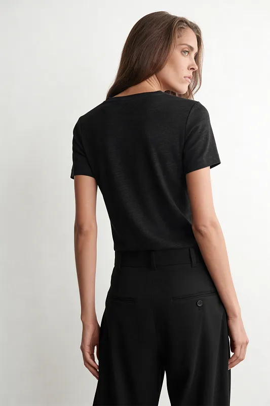 Льняная футболка COS Льняная футболка COS