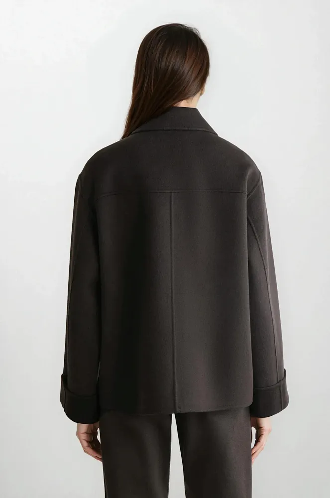 Двусторонний шерстяной жакет COS