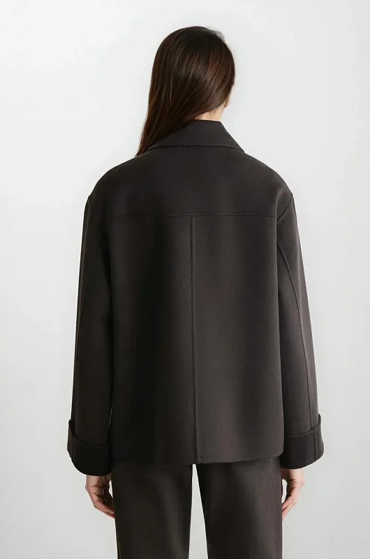 Двусторонний шерстяной жакет COS Двусторонний шерстяной жакет COS