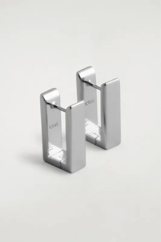 Прямоугольные серьги-кольца COS Прямоугольные серьги-кольца COS