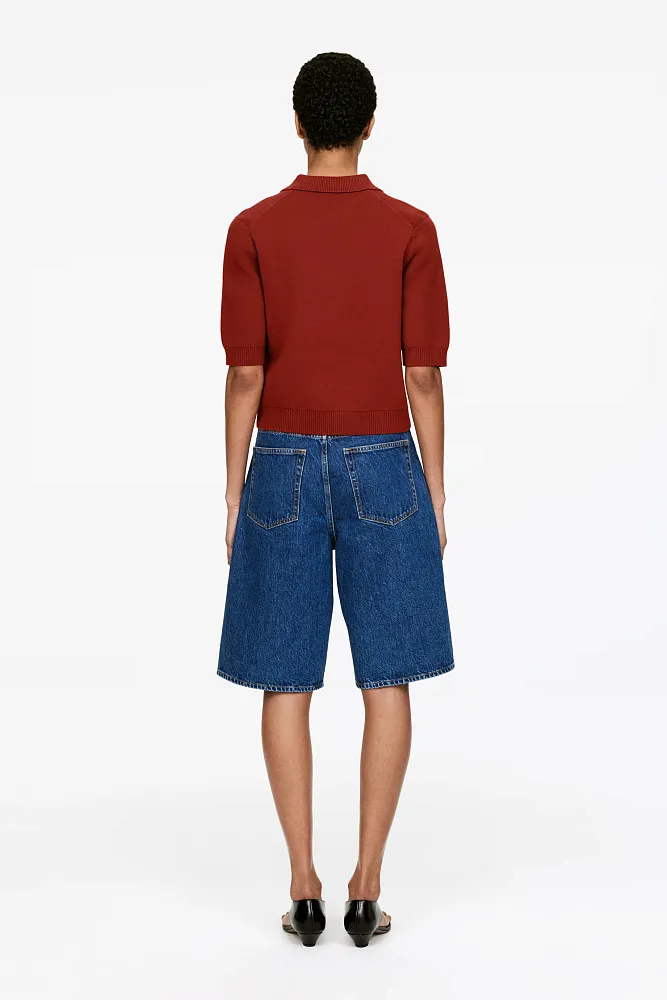 Трикотажное поло COS