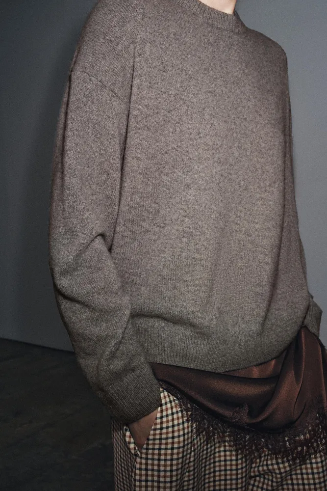 Джемпер из кашемира и шерсти ZARA