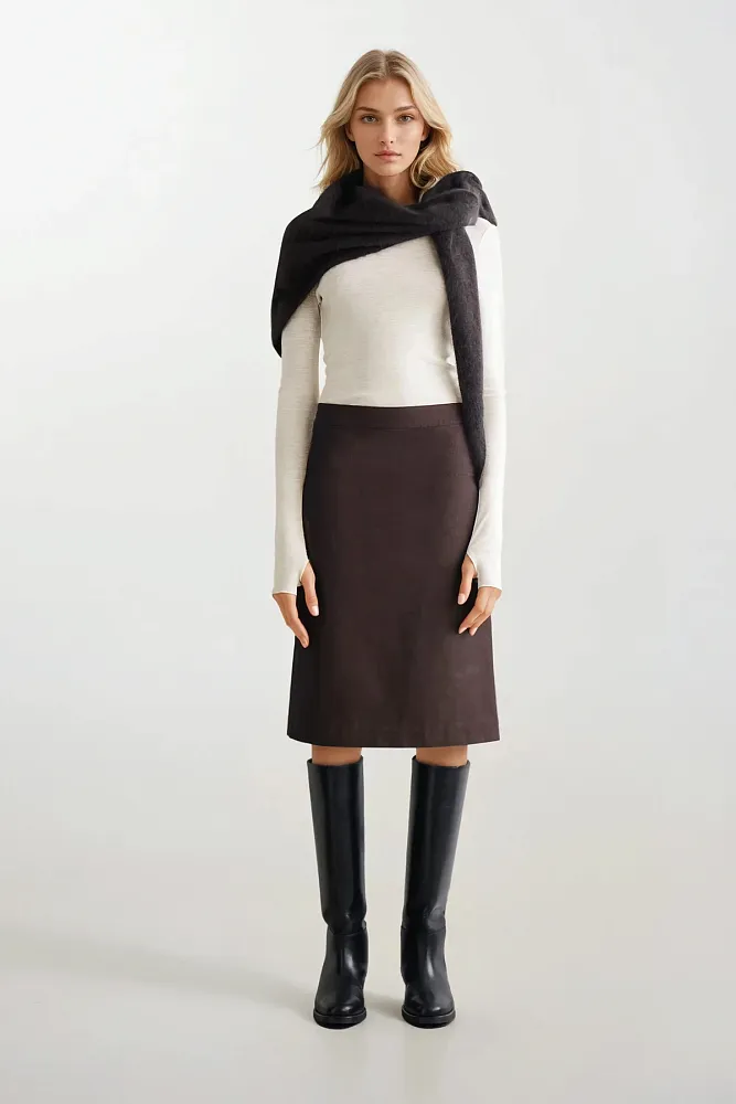 Лонгслив из шерсти мериноса COS