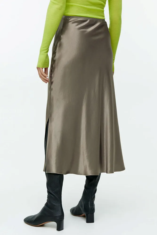 Атласная юбка ARKET