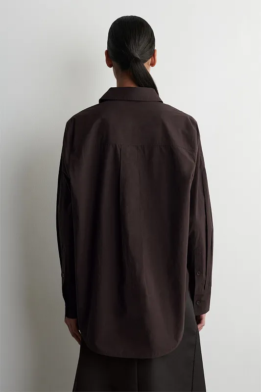 Рубашка из хлопка пима COS Рубашка из хлопка пима COS