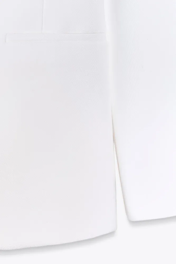 Пиджак из льна ZARA