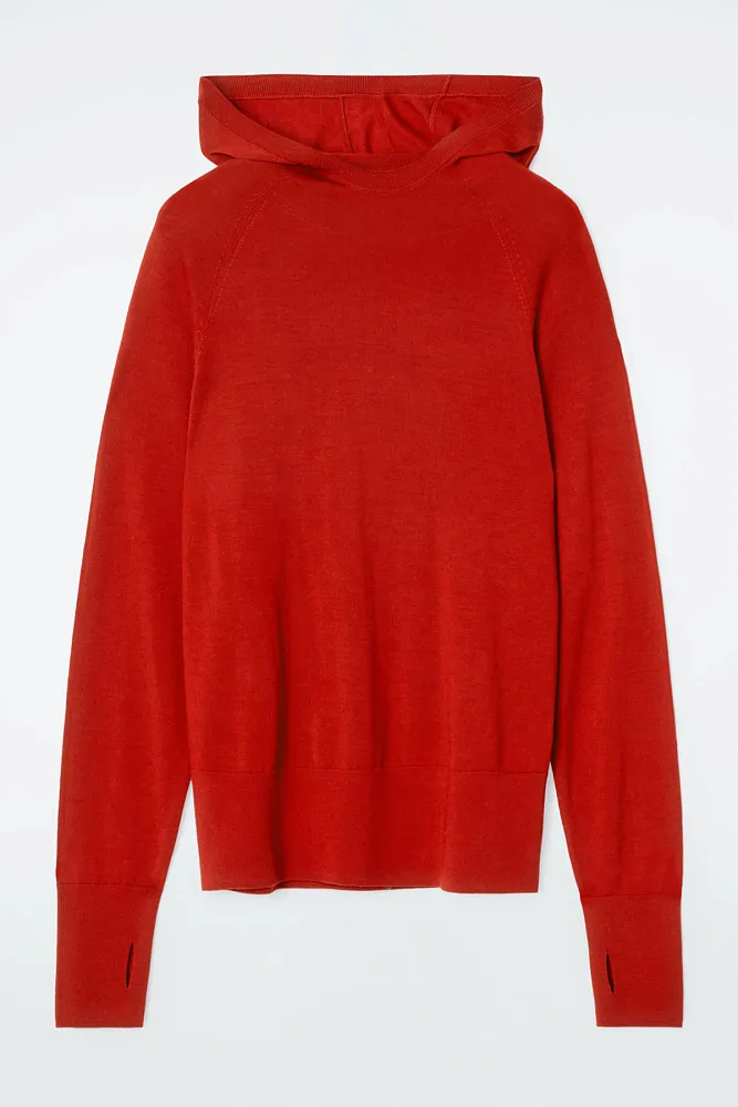 Худи из мериносовой шерсти COS