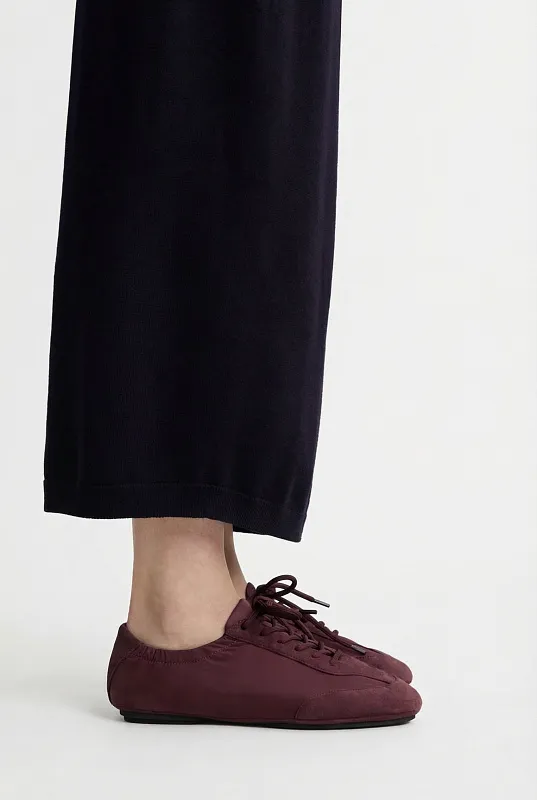 Балетки из замши и нейлона COS Балетки из замши и нейлона COS