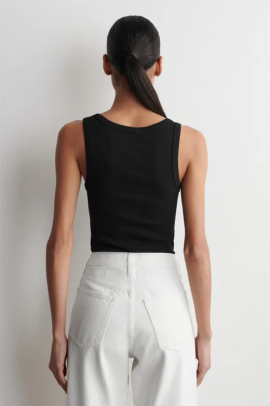 Майка в рубчик COS Майка в рубчик COS