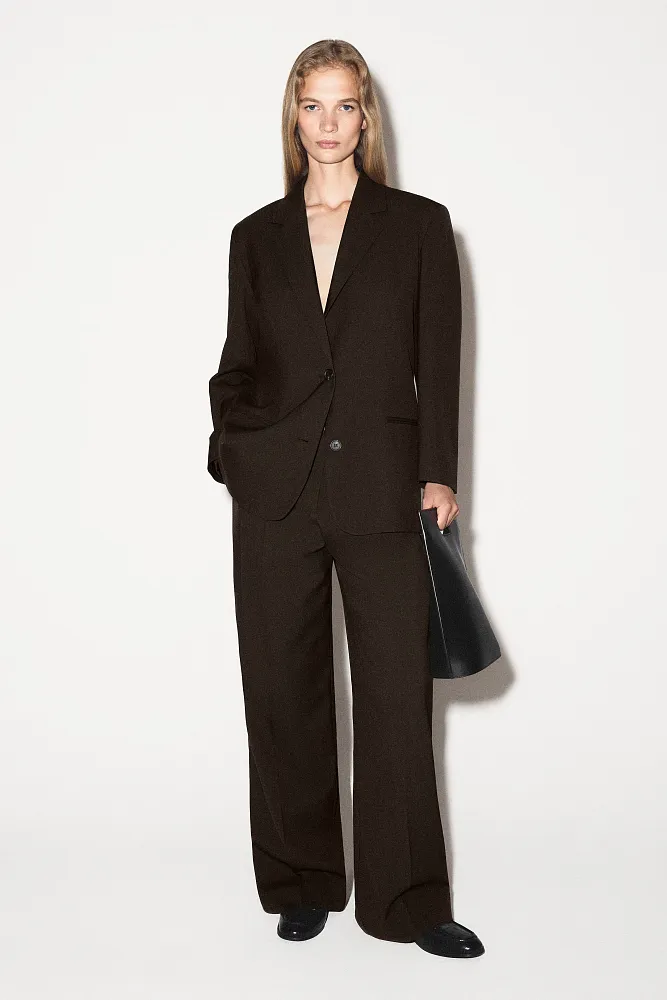 Пиджак из мериносовой шерсти COS