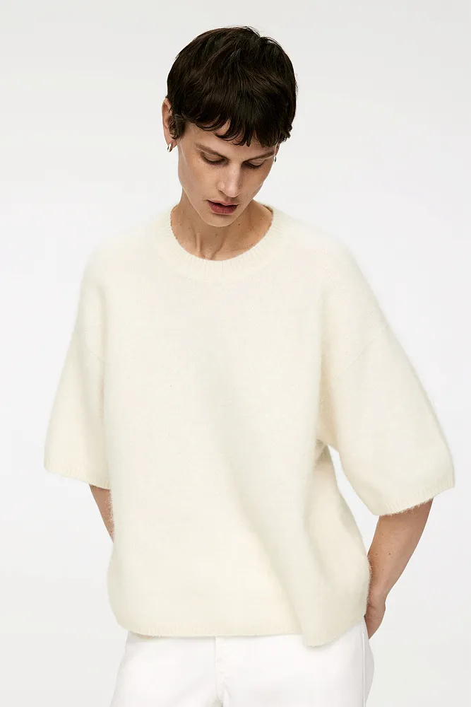 Джемпер из шерсти альпаки ARKET