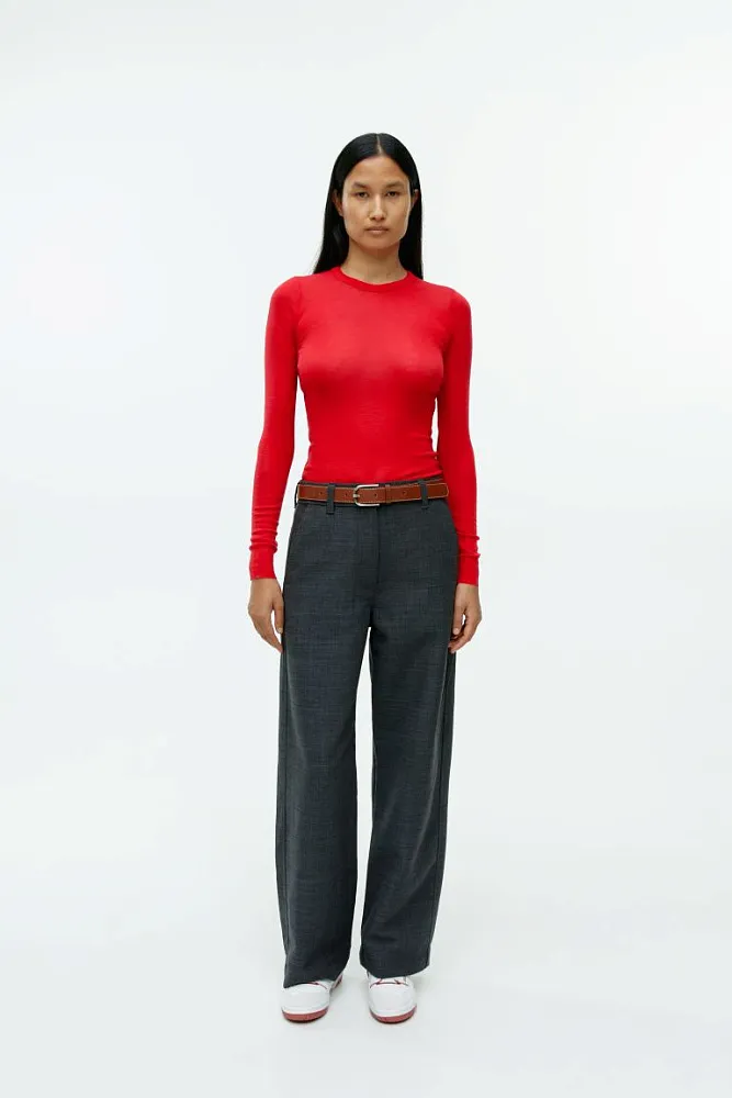 Лонгслив из шерсти мериноса ARKET