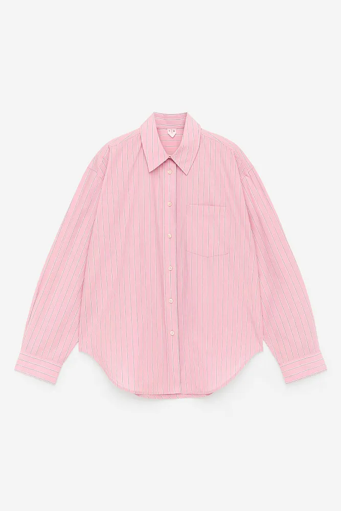 Рубашка oversize из хлопка ARKET