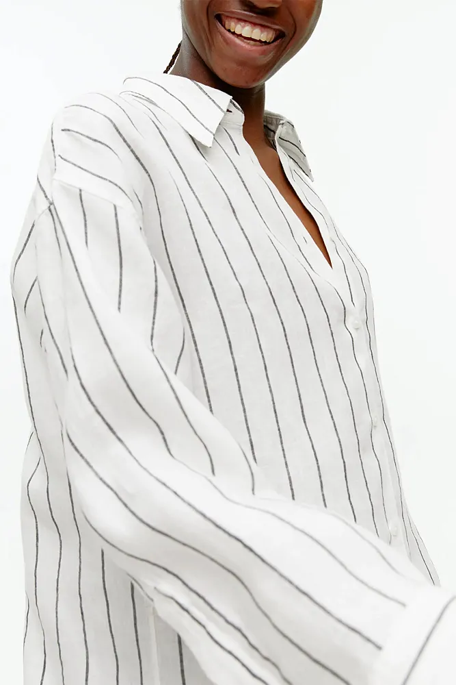 Рубашка льняная ARKET