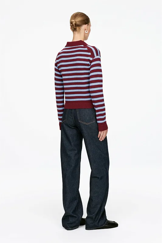 Трикотажная рубашка-поло ARKET Трикотажная рубашка-поло ARKET