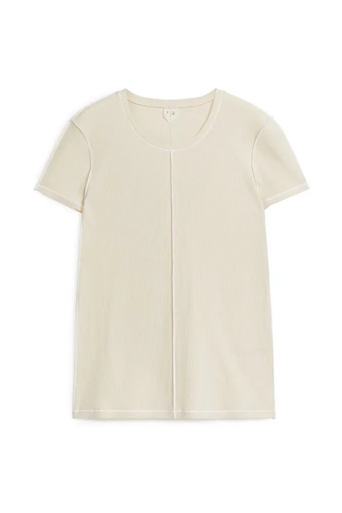 Футболка приталенного кроя ARKET