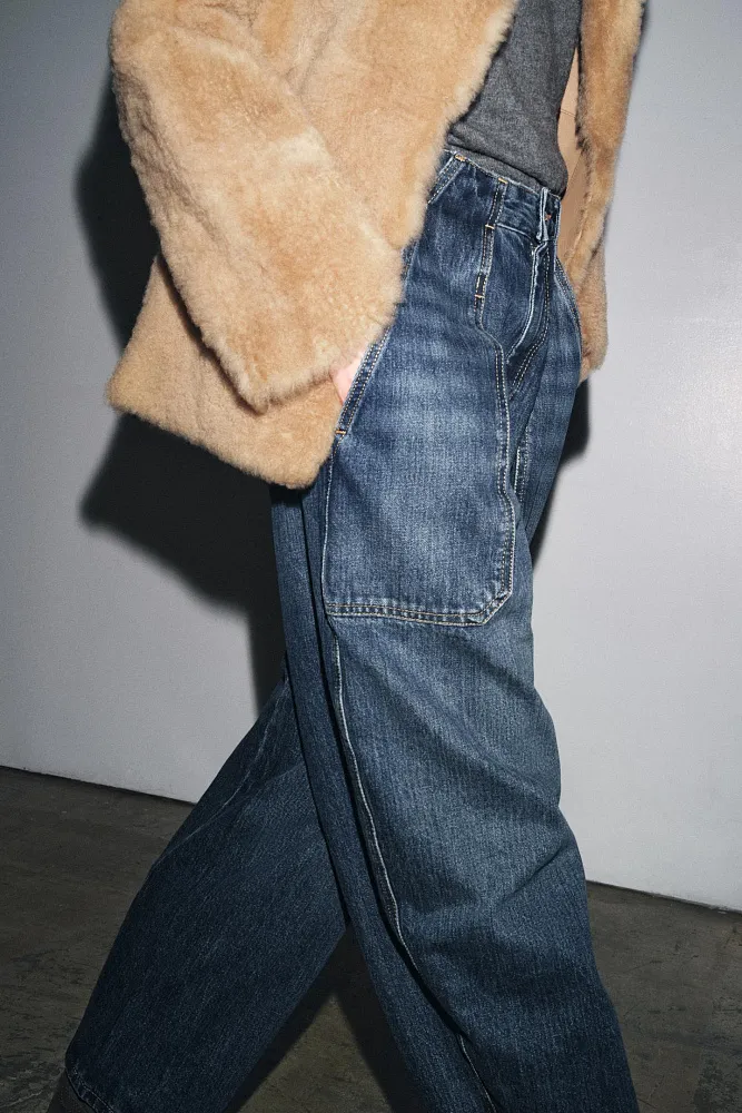 Джинсы-баллоны ZARA