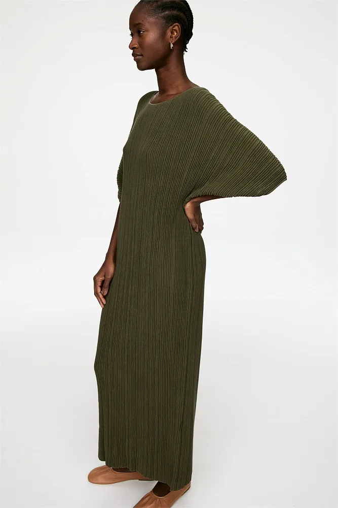 Платье с эффектом кринкл ARKET