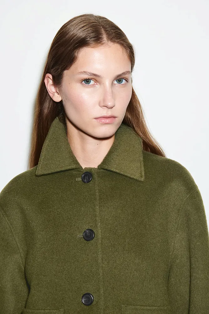 Шерстяная куртка COS