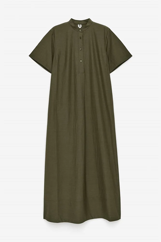 Платье из купро и хлопка ARKET