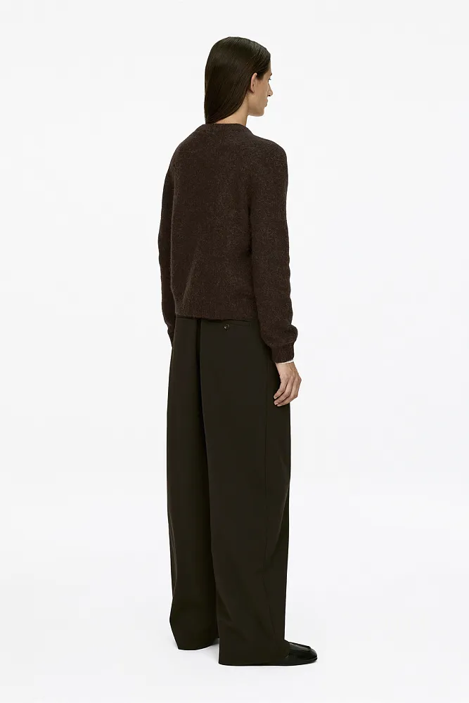 Кардиган из смеси альпаки и шерсти ARKET