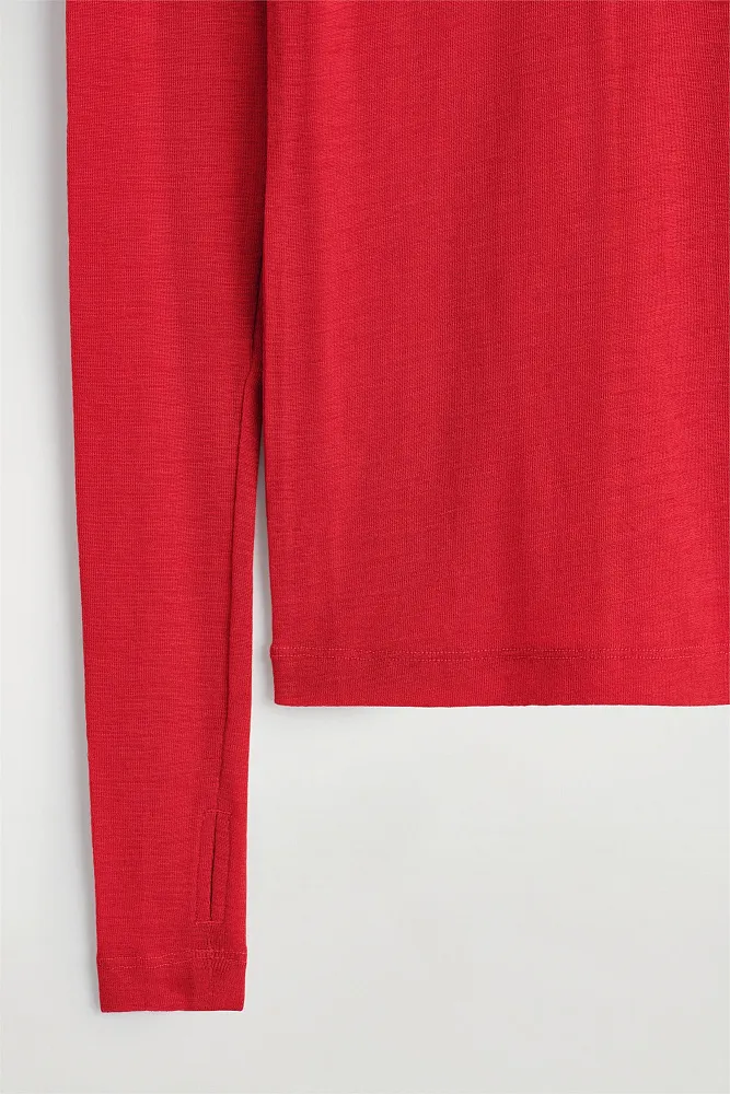 Лонгслив из тонкой шерсти мериноса COS