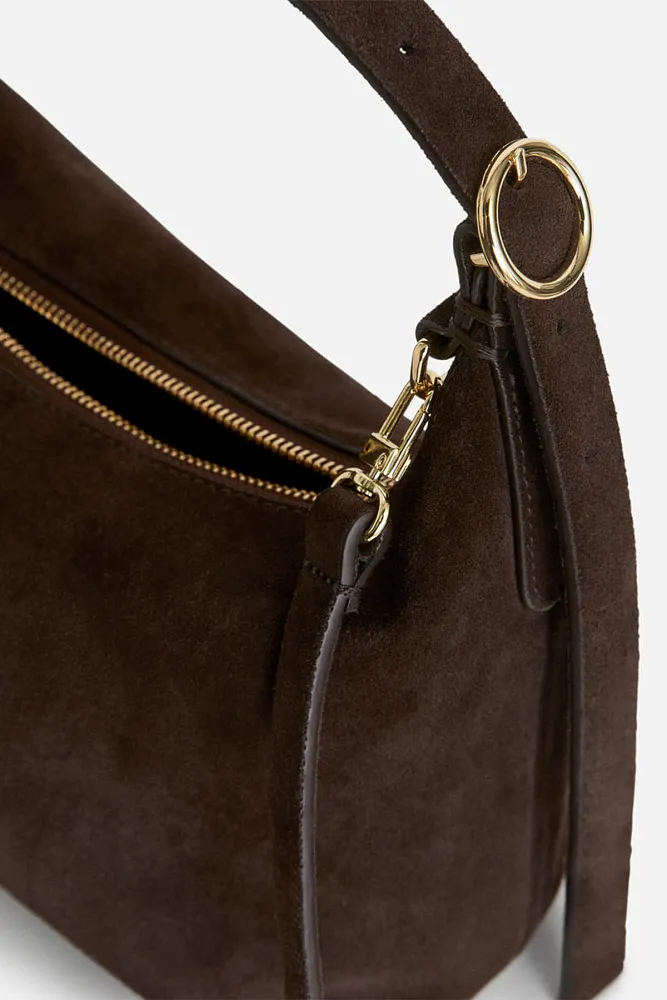 Замшевая сумка ARKET