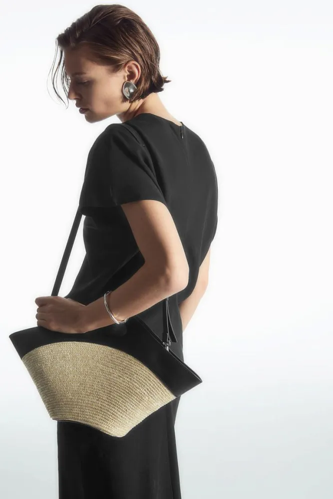 Соломенная мини-сумка Market COS