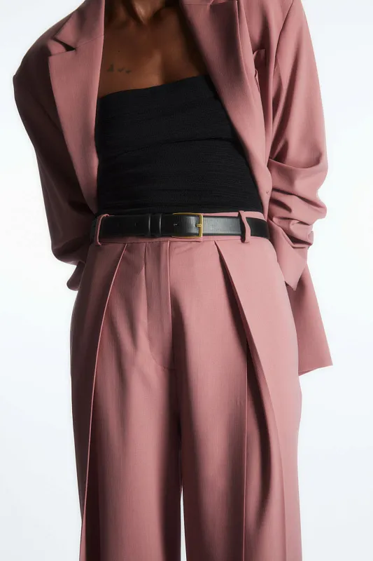 Брюки из шерсти COS   Брюки из шерсти COS