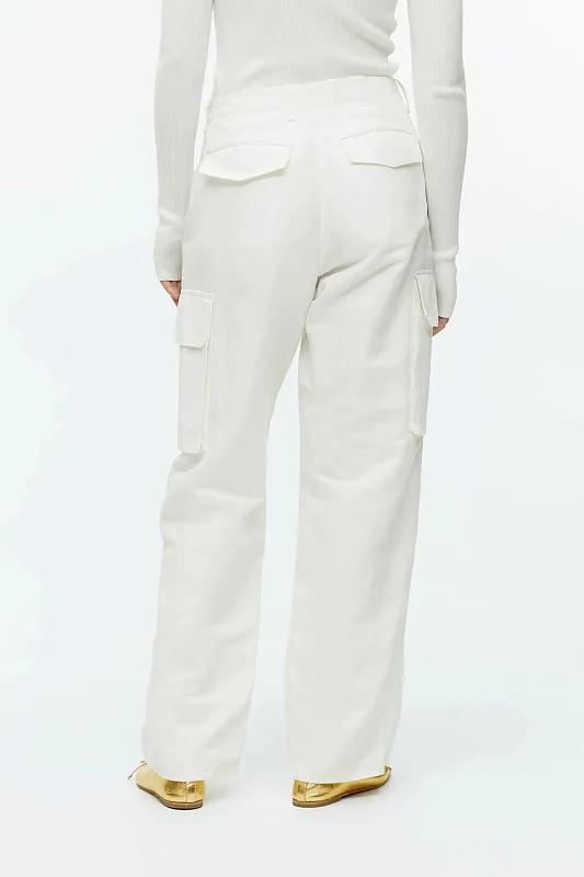 Льняные брюки карго ARKET Льняные брюки карго ARKET