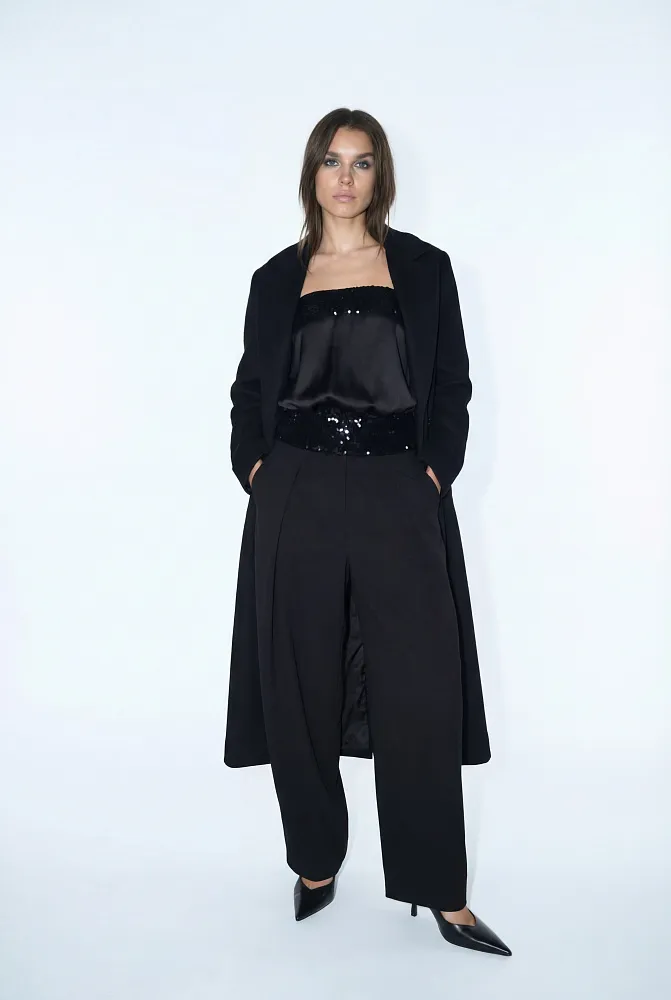 Брюки Balloon с защипами Брюки Balloon с защипами