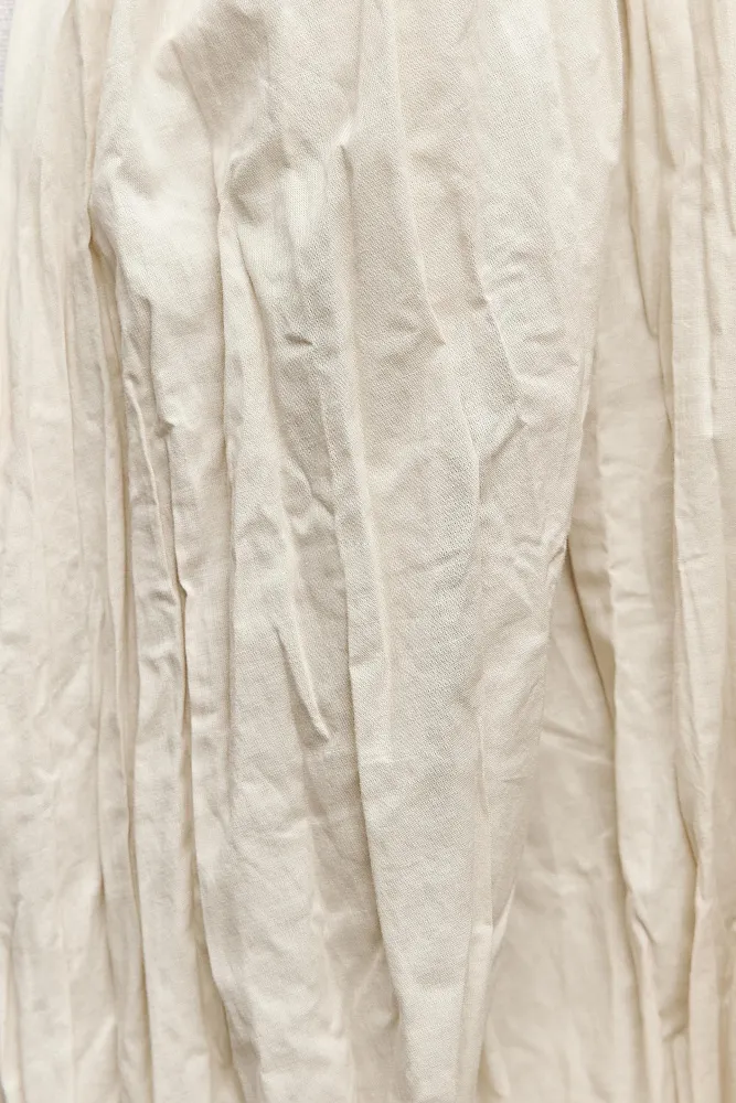 Платье из жатой ткани с поясом ZARA