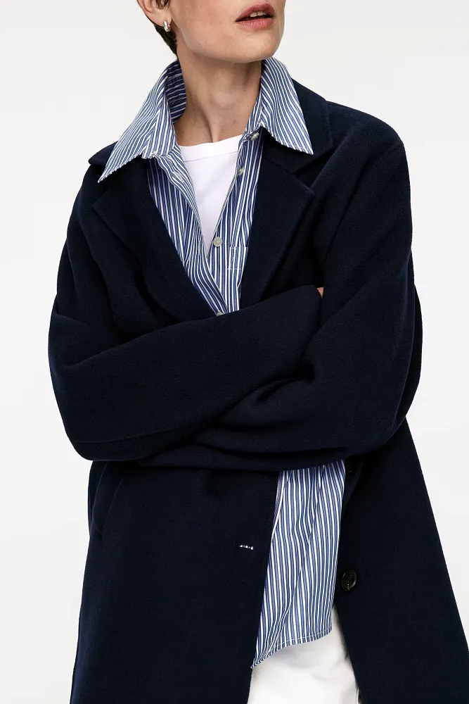 Рубашка oversize из поплина ARKET