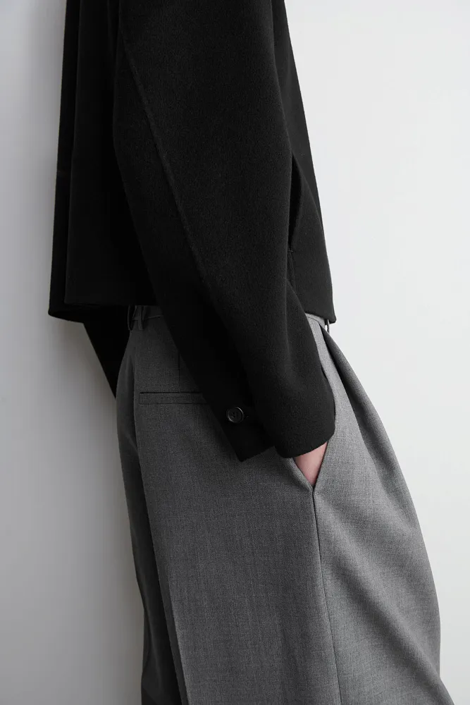 Короткий жакет из шерсти COS