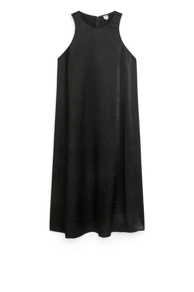 Атласное платье ARKET