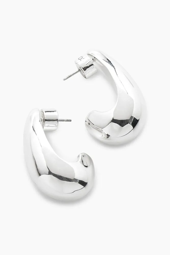 Крупные серьги-капли COS