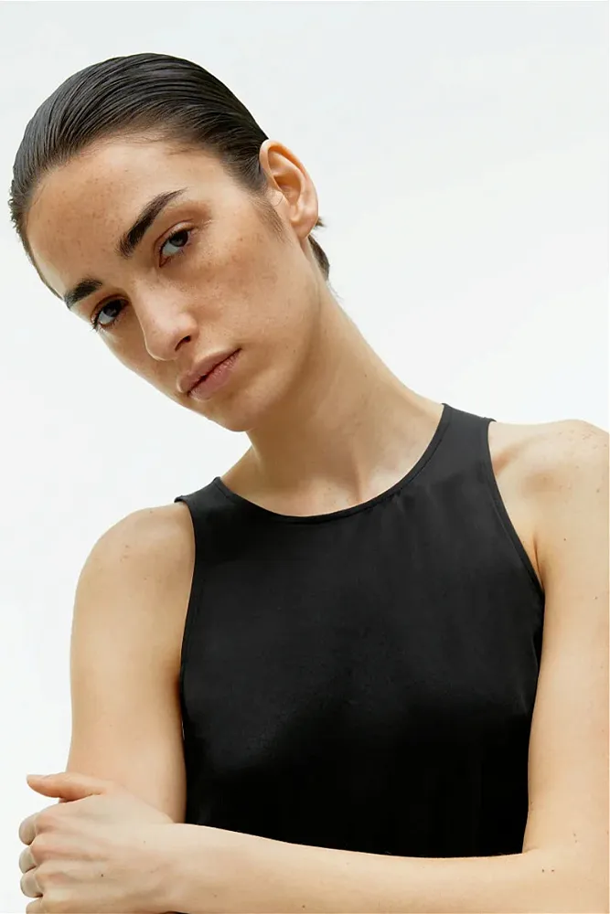 Атласное платье ARKET